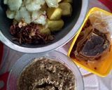 Foto langkah ke 2 dari resep Tahu & baso ikan bumbu kacang.