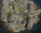 A picture of step 3 of Bhuna Chaanp.