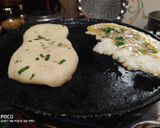 A picture of step 2 of Kulcha egg pocket.