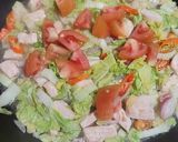 Foto langkah ke 4 dari resep Tumis Sawi Putih Ikan Tuna (Diet Program).