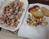 Foto del paso 3 de la receta: Potaje de garbanzos con carne de cochino y espinacas