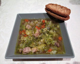 Foto del paso 4 de la receta: Sopa invernal con jamón fresco de cerdo