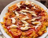 Foto langkah ke 5 dari resep Okonomiyaki.