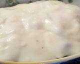 Foto del paso 3 de la receta: Huevos con chorizo picante en salsa bechamel