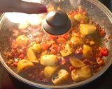 A picture of step 6 of Winter Special Aloo Methi 😋.