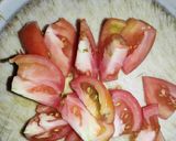 A picture of step 4 of Khatta meetha pumpkin.