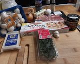 A picture of step 1 of French Onion Steak & Mushroom Tart.