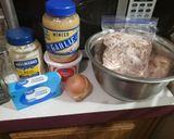 A picture of step 2 of Turkey Spaghetti Casserole.