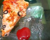 A picture of step 5 of Chicken tikkka pizza.