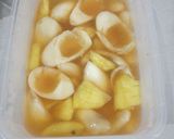 Foto langkah ke 3 dari resep Pedas Asam Salak + Nanas.