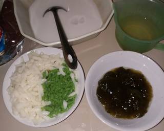 Es cendol beras simpel - Step 1