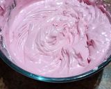 A picture of step 2 of Rose Gulkand mousse.