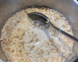 A picture of step 1 of Oatmeal with Almond Milk and Banana 🍌.