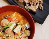A picture of step 7 of Sundubu Jjigae (Sup Tahu Pedas Ala Drakor).