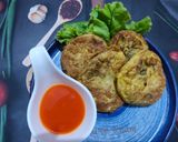 Foto langkah ke 6 dari resep Dadar Telur Kepiting.