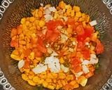 A picture of step 4 of Masala crispy corn.