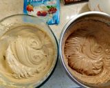 Csoki-kávémousse babapiskótával recept fázis 2 fotója