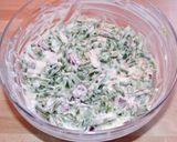 Majonézes zöldbabsaláta recept fázis 3 fotója