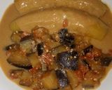 A picture of step 5 of Matokeugandansytle andeggplantcurry#Author Marathoni.