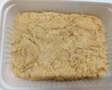 A picture of step 3 of Makha Sandesh with Nolen Gur.