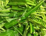蝦醬空心菜/地瓜葉/高麗菜 Fried Greens with Shrimp Paste的食譜步驟1照片