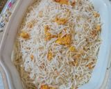 A picture of step 8 of Egg fried rice.