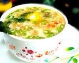 ভেজিটেবল এগ স্যুপ (vegetebale egg soup recipe in bengali) রেসিপি ধাপ - 5 ছবি