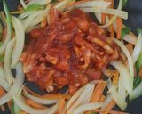 Foto langkah ke 3 dari resep Ojingeo Bokkeum (오징어볶음) Tumis Cumi Korea.