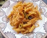 Cheesy Olives Loaded Penne Pasta recipe step 2 photo