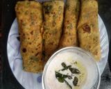 A picture of step 3 of Methi Thepla.
