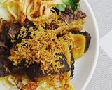 Foto langkah ke 9 dari resep Babat goreng serundeng sambel pencit.