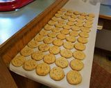 A picture of step 9 of Toffee Candy Drop Cookies.