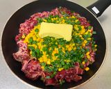 A picture of step 3 of Beef Rice on the Family Dinner Table.