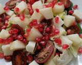 Foto del paso 6 de la receta: Ensalada de pera y granada