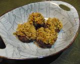 Foto del passaggio 4 della ricetta Funghi gratinati ripieni di scamorza