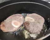 A picture of step 2 of Osso Buco.