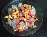 Foto langkah ke 3 dari resep Es Buah Cincau Segar.