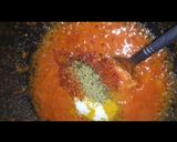 A picture of step 4 of Shahi Paneer.