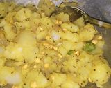 A picture of step 4 of Masala Dosa.