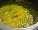 A picture of step 4 of Flat Beans Rice.