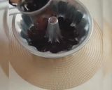 عکس مرحله 1 از دستور با این روش کیک سادتو طرحدار کن وخوشگلترش کن😍💜