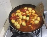 Foto langkah ke 1 dari resep Balado udang telur puyuh.