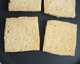 A picture of step 3 of Cheese Chilli Toast.