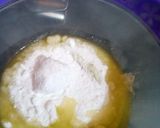 A picture of step 4 of Flakey fudgy brownie(without oven).