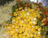 صورة لخطوة 2 من وصفة تليتلي مع خضا ر وصدر الدجاج الملفوف😍👌😋💕💕