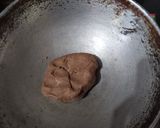 A picture of step 3 of Gems choco-chip Cookies ❤️.