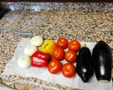 A picture of step 1 of Oven-Roasted Escalivada Vegetables.