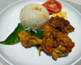 Foto langkah ke 5 dari resep Mix Corn Rice x Ayam Betutu Panggang.