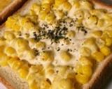 A picture of step 4 of Corn Bread with Mayo like 7-Eleven.