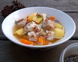 Foto langkah ke 13 dari resep Sop Pentol Bakso Sapi Simpel.